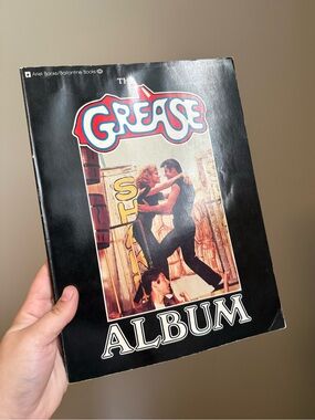 Grease: The Album by Ariel Books Vintage Movie Book c1978